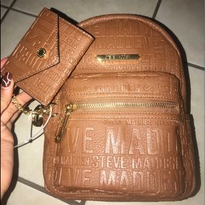 Steve Madden Mini Backpack and Wallet Set